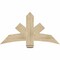 Ekena Millwork Alberta Rough Sawn Timber Gable Bracket, Douglas Fir, 48"W x 26"H x 6"D x 6"F, 13/12 Pitch GBW048X26X0606ALB00RDF - alternate 1